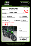 KAWASAKI ER-6N (47.5CV)