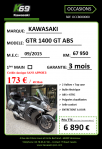 KAWASAKI GTR 1400 ABS