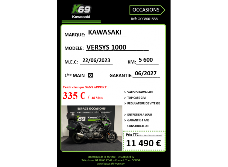 KAWASAKI VERSYS 1000