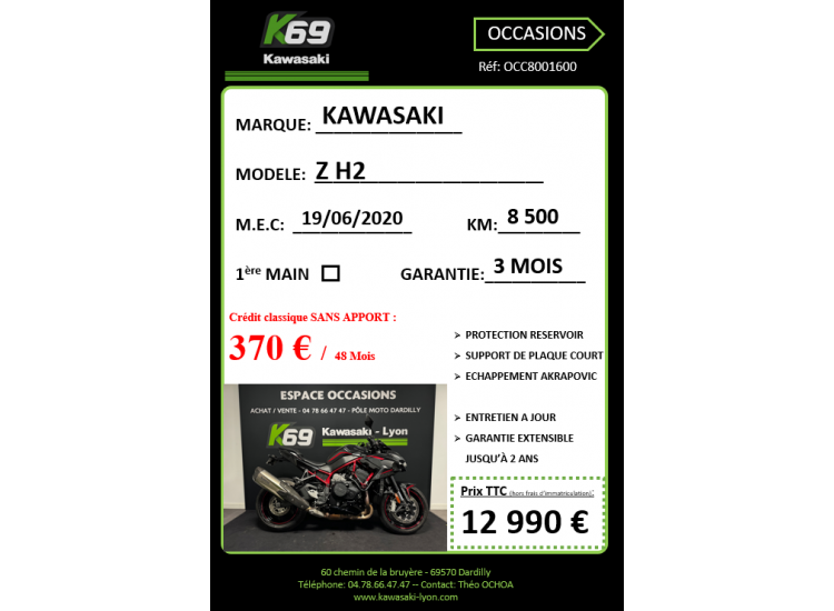 KAWASAKI Z H2