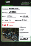 KAWASAKI VN 1700 CLASSIC TOURER