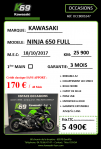 KAWASAKI NINJA 650