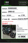 KAWASAKI Z900 70KW A2