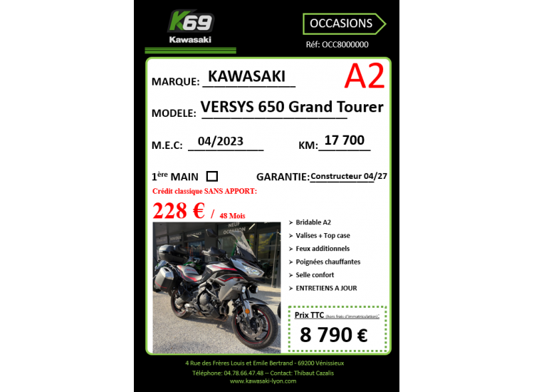 KAWASAKI VERSYS 650