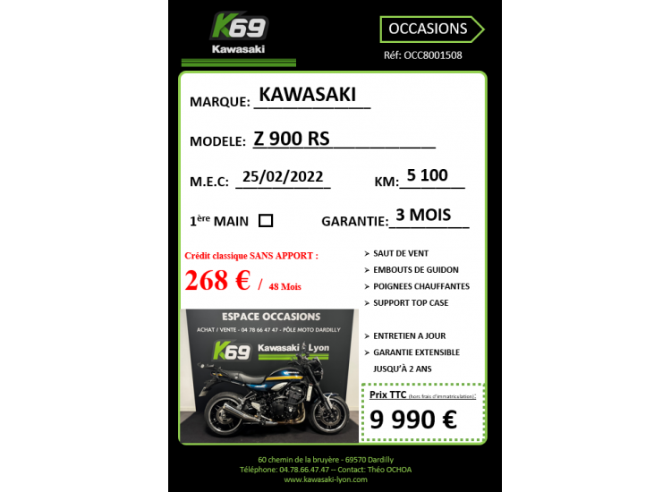 KAWASAKI Z900RS