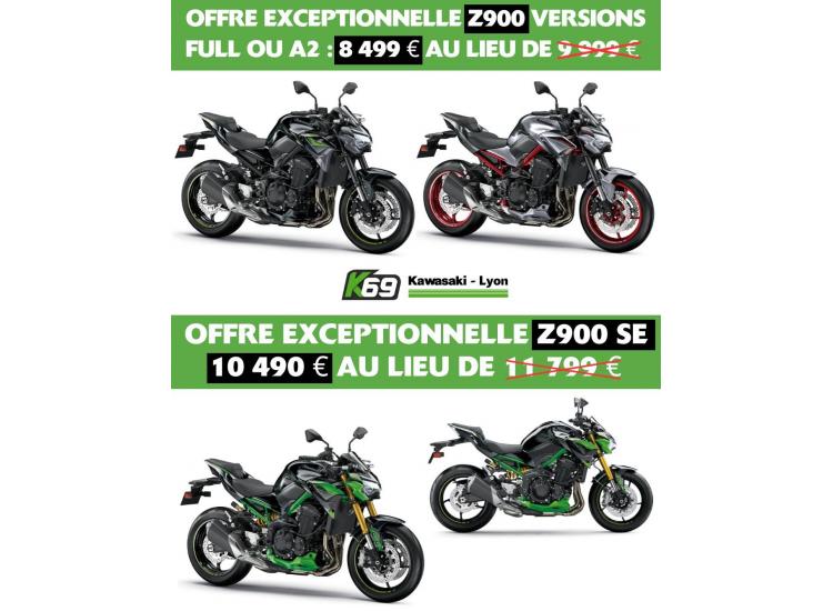 OFFRES EXCEPTIONNELLES Z900 ET Z900 SE