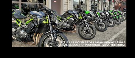 ESSAI DE LA GAMME KAWASAKI TOUTE L'ANNÉE CHEZ K69